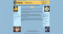 Desktop Screenshot of potweb.ashmolean.org