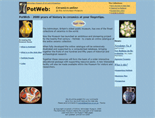 Tablet Screenshot of potweb.ashmolean.org