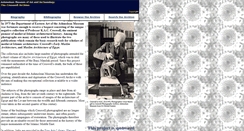 Desktop Screenshot of creswell.ashmolean.org